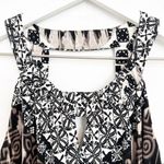 Soma  Cutout Maxi Lounge Dress in Brown Black Comfy Casual Stretch Summer‎ Beachy Photo 3