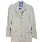 St. John Elegant Cream Blazer And Skirt Set Photo 0