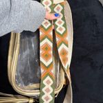 Clear cross body bag Gold Photo 2