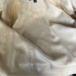 Vintage Linda Allard Ellen Tracy Silk Jacket Button Cream Yellow Size 14 Photo 5