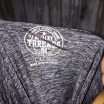 NCAA BYU Cougars Grey High Low Scoop Back Blouse Photo 4