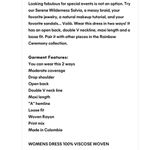 Maaji  Serene Wilderness Salvia Dress Medium Photo 8