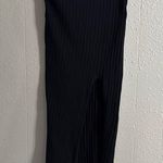 Cotton On Black Ribbed Pencil Skirt Photo 0