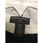 Banana Republic  Women's Pinstripe Dress Pants Lined Stretch Size 4 Multi-Color Photo 4