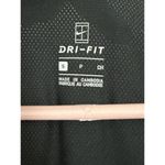 Nike Women’s Black Mesh Back Y2K Sports Top Small Athletic Gym Workout Yoga Photo 3