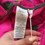 Anthropologie  Boden Floral Pink & Green Ruched One Piece Swimsuit Photo 2