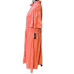 Maia Floral Ruffle Neck Maxi Dress Size 18 Photo 1