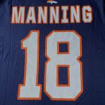 Denver Broncos Manning BLUE T Photo 4