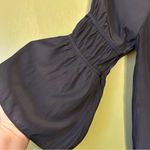 Ramy Brook  Black Silk Dress Photo 5
