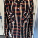 Sanctuary  Plaid‎ Button Up Blouse Photo 0