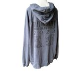 Taylor Swift  The Eras Tour Washed Blue Oversized Hoodie, Sz 2XL Photo 3