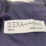 Mac Duggal Ieena For  Navy Blue Ruched One Shoulder Trumpet Gown Sz.2 NWT Photo 9