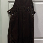 Brown Corduroy Overalls Size XS Photo 0