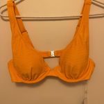 Cupshe orange/yellow bikini top NEW WITH TAGS Photo 0