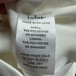 NWT Lulu's Festive Occasion White Ruched Strapless Bodycon Mini Dress Size S Photo 8