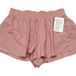 Lululemon  Shake It Out High Rise Run Short 2.5 Pink Peach Size L LW71DENS Photo 0