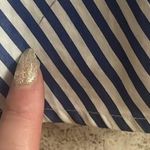 Veronica Beard Bell Bottom Ruched Striped Shirtdress Photo 12