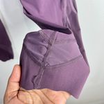 Lululemon Wunder Train High Rise Crop 21'' Women 10 Purple Culf Mesh Scallop Hem Photo 8