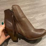 Nine West Dritax 5 Brown Fringe Booties Photo 0