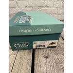 White Mountain Cliffs by Carnation Comfort Thong Sandals Flower Navy 8.5M NEW Photo 3