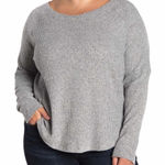 Sweet Romeo  heather grey scoop neck top 2X‎ new Photo 0