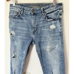 American Eagle  Womens Next Level Airflex Distressed Slim Jeans 32x34 Photo 11