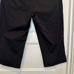 Dockers  Black Khaki Cropped Cuffed Pants Size 12 NWT Photo 5