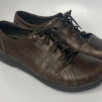 Dansko brown leather lace up shoes size 41 Photo 0