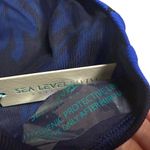 Sea Level Tradewind Night Sky High Waist Floral Print Bikini Swimsuit Bottoms 8 Blue Photo 7