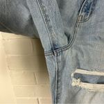 American Eagle Light Wash Distressed Curvy Mom Jean Size 4 Photo 7