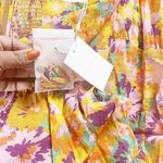 Zimmermann Violet Cut-Out Tiered Cotton Sweetheart Nek Midi-Dress Size 3 / 10 US Photo 5