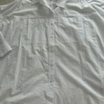 Madewell  Dolman Panel Cocoon Shirt Oversized White NO599 Size XS Photo 3