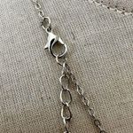 Silver tone you are my sunshine flower pendant necklace Photo 4