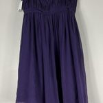 Donna Morgan NWT Amethyst Purple Silk Chiffon Dress Photo 5