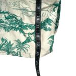Joie  Lark Linen Green and White Halter Printed Crop Top SMALL Photo 8