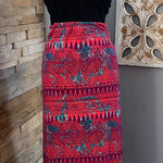 Hurley  Vibrant Red and Black Maxi dress Photo 0