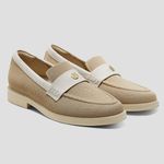Vivaia Liana Classic Penny Loafers Old Money Minimalist Nude Ivory Comfort 8 Tan Photo 7