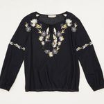 Tory Burch Tory Floral Embroidered Blouse Photo 0