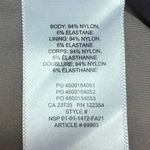 Aritzia Babaton Taupe Gray Sleeveless Square Neck Thong Tank Bodysuit Top Size S Photo 3