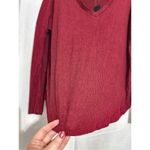 Lulus NWT  super soft burgandy sweater Photo 5