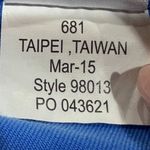 Lilly Pulitzer Luxletic Weekender Crop Leggings Light Blue Medium #98013 Workout Photo 6