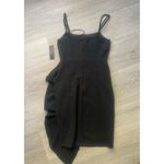 Lulus NWT  Black Knee Length‎ Ruffle Dress Size Small Photo 1