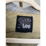 Lee Vintage  Riveted Plaid Button-Up Shirt Gray Blue Buttery Soft Cotton Granola Photo 5