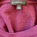 Beyond Yoga Raglan Crew Fleece Sweatshirt In Fig Heather Photo 10