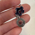 3 Pairs Dangle Boho Beaded Earrings Pierced Purple Orange Photo 6