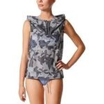 Stella McCartney NWT Adidas by | L | Top Vest Activewear Hoodie Mesh Camo women Photo 1