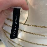 San Joy  | open back crop top with gold embellishments Photo 1