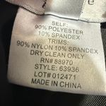 Ronni Nicole  Long Black Velvet Dress with Sheer Panels Photo 7