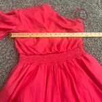 DO+BE Hot Pink One-Shoulder Mini Dress Womenโs Size Large NWT Photo 7