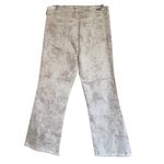 Liverpool NWT X Nordstrom Hannah Crop Flare with Cut Hem - Biscuit Tan Tie Dye Photo 5